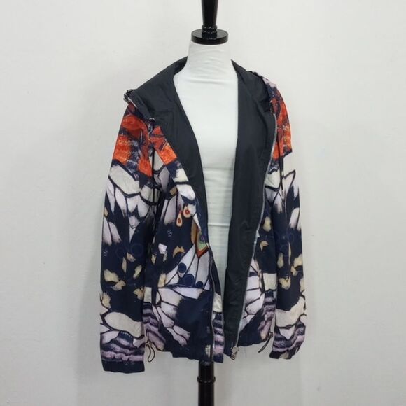 Givenchy Multicolor Print Hooded Zip Front Jacket - XXL - Picture 4 of 13
